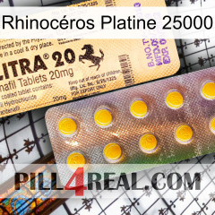 Rhinocéros Platine 25000 new06